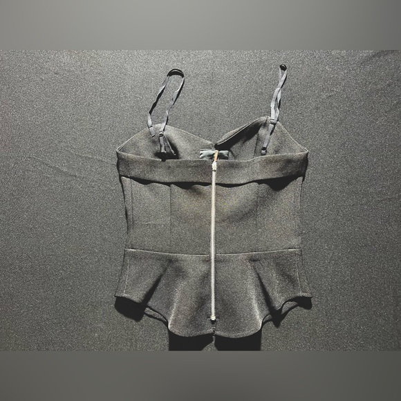 Adorable black corset size 2! - Picture 3 of 4